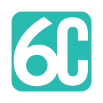 6connex teal icon logo