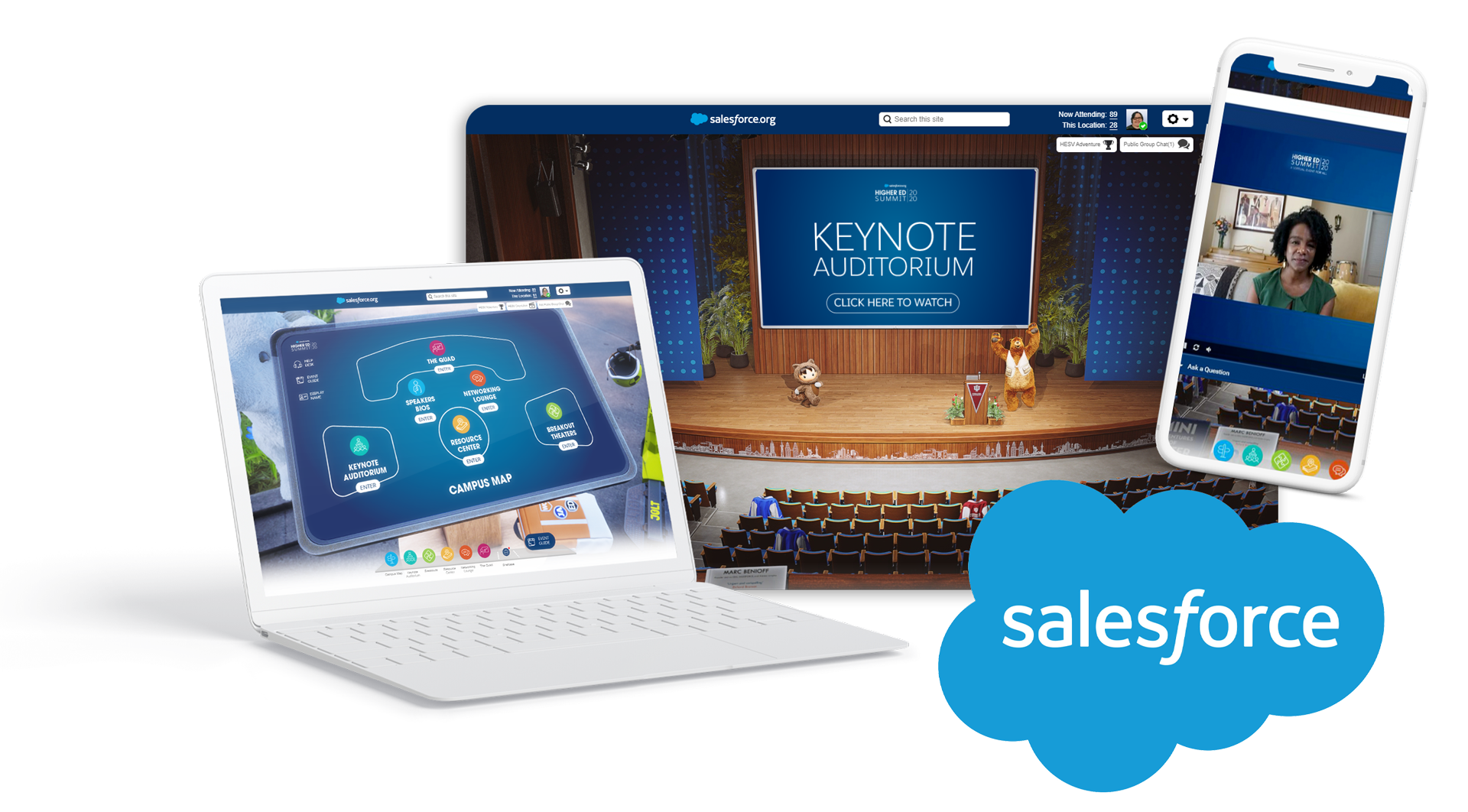 Salesforce increases employee participation with virtual benefits fair