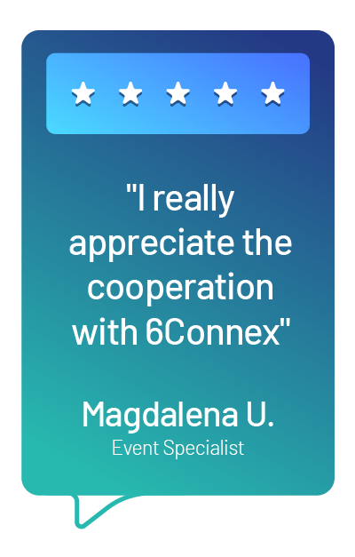 A real 6Connex review: "I really appreciate the cooperation with 6Connex"