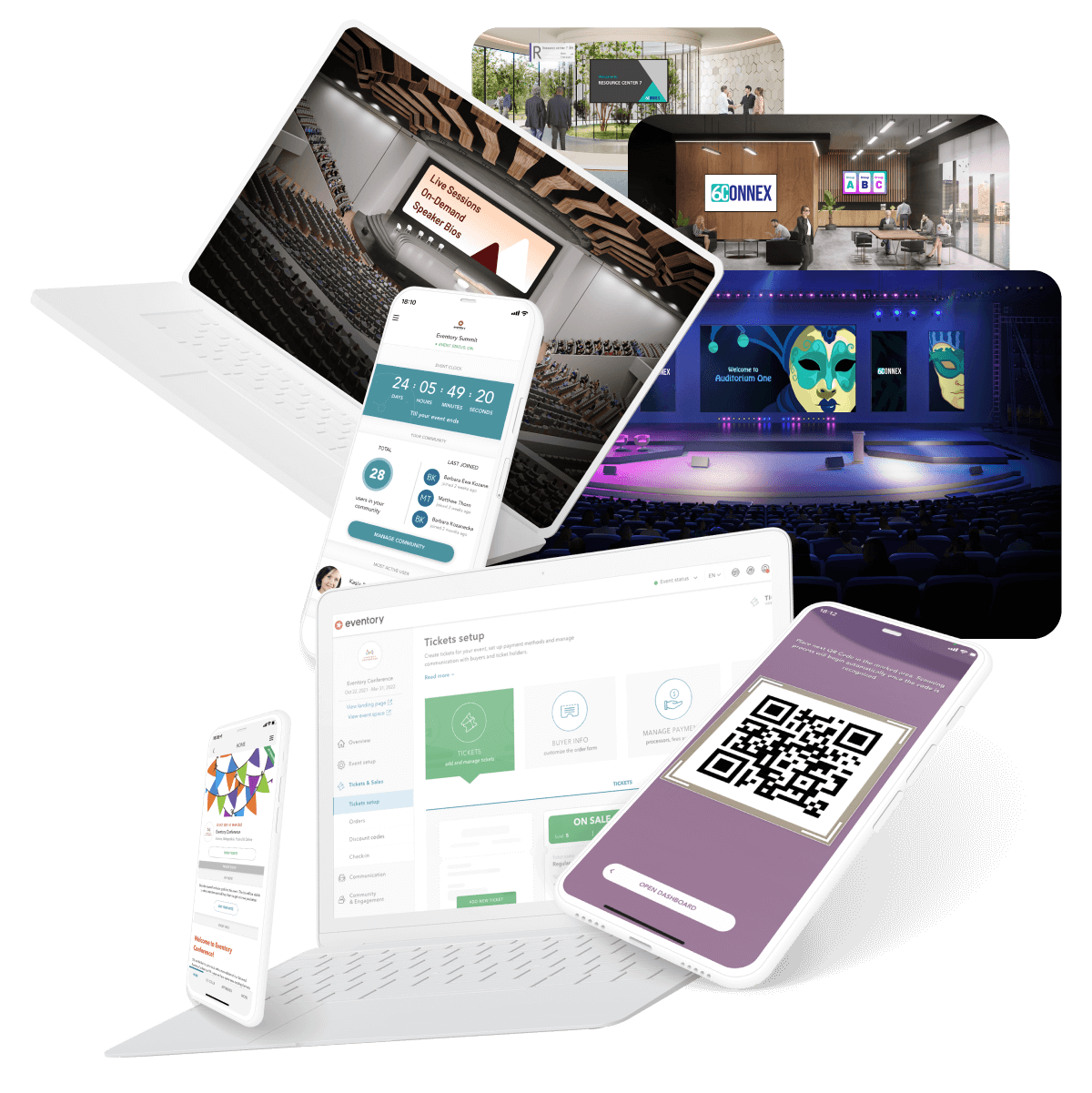 6Connex In-person, hybrid, and virtual event technology at use