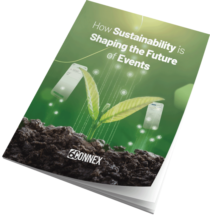 An ebook titled How Sustainability is Shaping the Future of Events