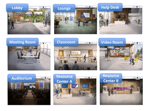 types of virtual events examples
