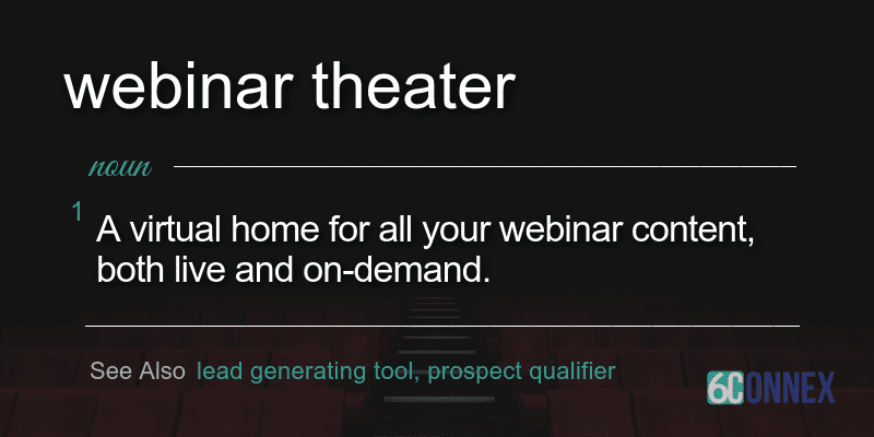 what is a webinar theater